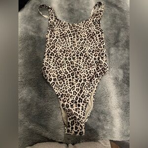 Skims Leopard One Piece Swimsuit